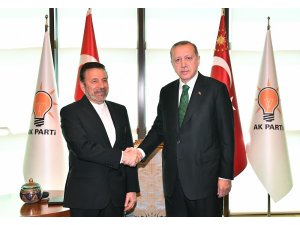 Cumhurbaşkanı Erdoğan, İran Cumhurbaşkanı Özel Temsilcisini kabul etti