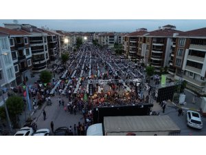 Büyükşehir Belediyesi’nden 6 bin kişilik iftar