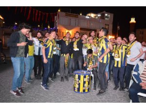 Mardin’de gençlerin Fenerbahçe coşkusu