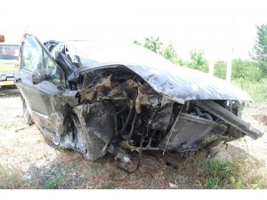 Tekirdağ’da trafik kazası: 1’i ağır 2 yaralı