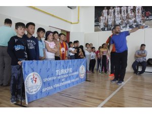 Erzincan’da geleceğin sporcuları keşfediliyor