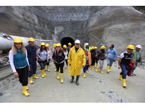 Bolu’nun 3 bin 674 metrelik içme suyu projesinde son 384 metre