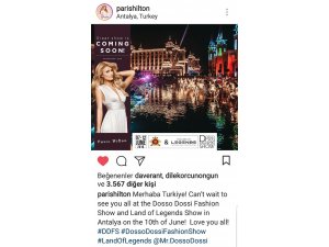 Paris Hilton’dan mesaj var: “Merhaba Türkiye, hepinizi seviyorum"