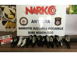 Antalya’ya uyuşturucu madde operasyonu: 2 gözaltı