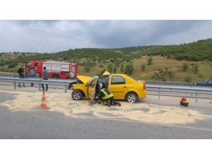 Kula’da trafik kazası: 1 ölü