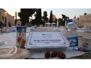 Türkiye’den Mescid-i Aksa’nın nöbetçilerine iftar