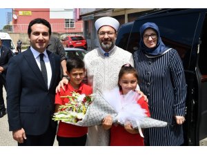 Diyanet İşleri Başkanı Erbaş, baba ocağında iftar yaptı