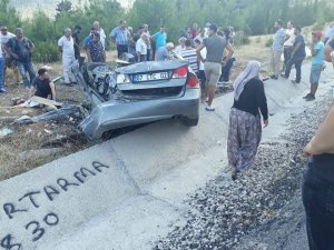 Antalya’da feci kaza: 2 ölü, 2 yaralı (1)