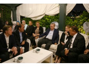Cumhurbaşkanı Erdoğan’dan Demirören ailesine taziye ziyareti