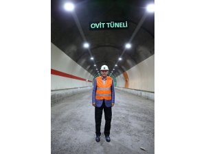 Yarın Ovit Tüneli’nin açılışını yapacak