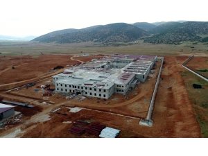 Elmalı’da 2 bin 300 mahkum kapasiteli 2 cezaevinin inşaatı sürüyor