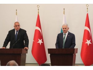 Başbakan Yıldırım ile Bulgaristan Başbakanı Borisov’dan ortak açıklama