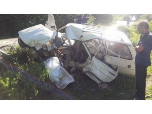 Kastamonu’da iki otomobil kafa kafaya çarpıştı: 1 Ölü, 4 Yaralı