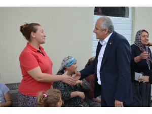 CHP Milletvekili Adayı Evli vatandaşlarla bir araya gelmeye devam ediyor
