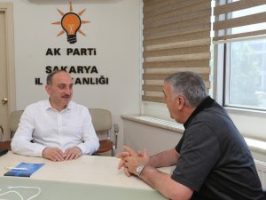 Başkan Toçoğlu, AK Parti İl Başkanlığı’nı ziyaret etti