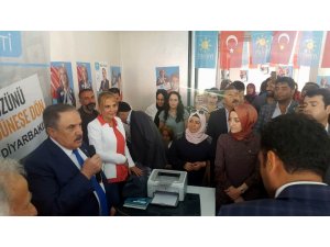 Ensarioğlu Bismil’de seçim bürosu açtı