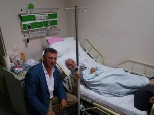 Başkan Duymuş’tan hasta ziyareti