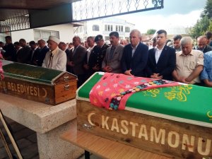 Kastamonu’daki kazada hayatlarını kaybedenler toprağa verildi