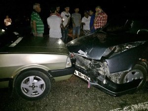 Bartın’da zincirleme trafik kazası: 2 yaralı