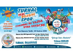 Turhal Belediyesi Yeni Belediye Spor  Kulübü yaz spor okulları kayıtları devam ediyor.