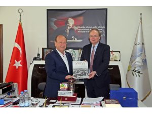 Büyükelçi Berger’den Başkan Özakcan’a ziyaret