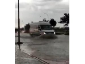 Konya’da sağanak yağış