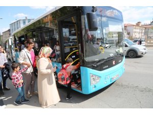 Sivas’ta mesire alanlarına otobüs seferleri başladı
