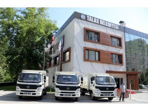 Talas Belediyesi Araç Filosunu Güçlendiriyor