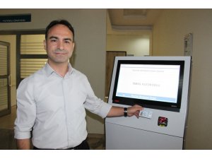 Karaman Devlet Hastanesinde kiosk uygulaması