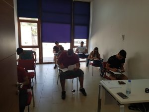 Öğrenciler bursluluk sınavına yoğun katılım gösterdi