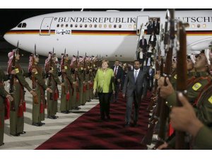 Alman Şansölyesi Merkel Amman’da