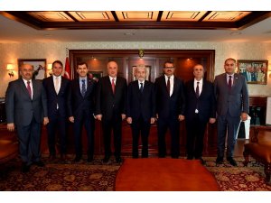 Başkan Tuna’ya büyükelçilerden ziyaret