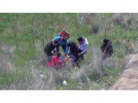 Gün batımını izlerken metrelerce yüksekten düştü