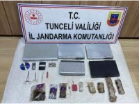 Tunceli’de 6 sığınak içinde EYP ve çok sayıda malzeme ele geçirildi