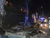 Beşiktaş’ta istinat duvarı çöktü, 1 kişi hayatını kaybetti