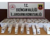 Erzincan’da 560 paket kaçak sigara ele geçirildi