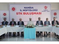 Diyanet İşleri Başkanı Erbaş, Manisa’da STK temsilcileri ile bir araya geldi