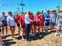 Köyceğiz’de Plaj Hentbolu Şampiyonası sona erdi