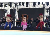Anadolu Halk Dansları Topluluğu, Nasreddin Hoca Festivali’ne katıldı