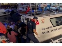 Yunanistan’ın ölüme ittiği 130 göçmen Sahil Güvenlik ekiplerince kurtarıldı