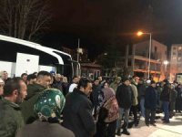 Bilecik’te umre yolcuları uğurlandı