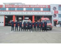 Ordu İtfaiyesi Şanlıurfa için seferber oldu