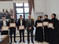 Simav’da hafızlara belgeleri teslim edildi