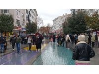 Bolu’da deprem vatandaşları sokağa döktü