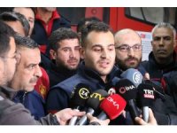 Selde yüzerek kurtulan itfaiye erleri o anları anlattı
