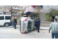 Tek taraflı kazada 1 kişi yaralandı