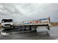 Midyat’ta tır kazası 1 yaralı