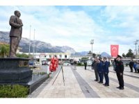 Çanakkale Deniz Zaferi’nin 108. yılı Kemer’de törenle kutlandı