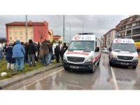 Kütahya’da işçi servisi ile münibüs çarpıştı: 7 yaralı