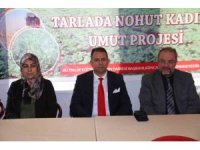 Elazığ’da ‘Tarlada nohut kadına umut’ projesi gerçekleştirildi
